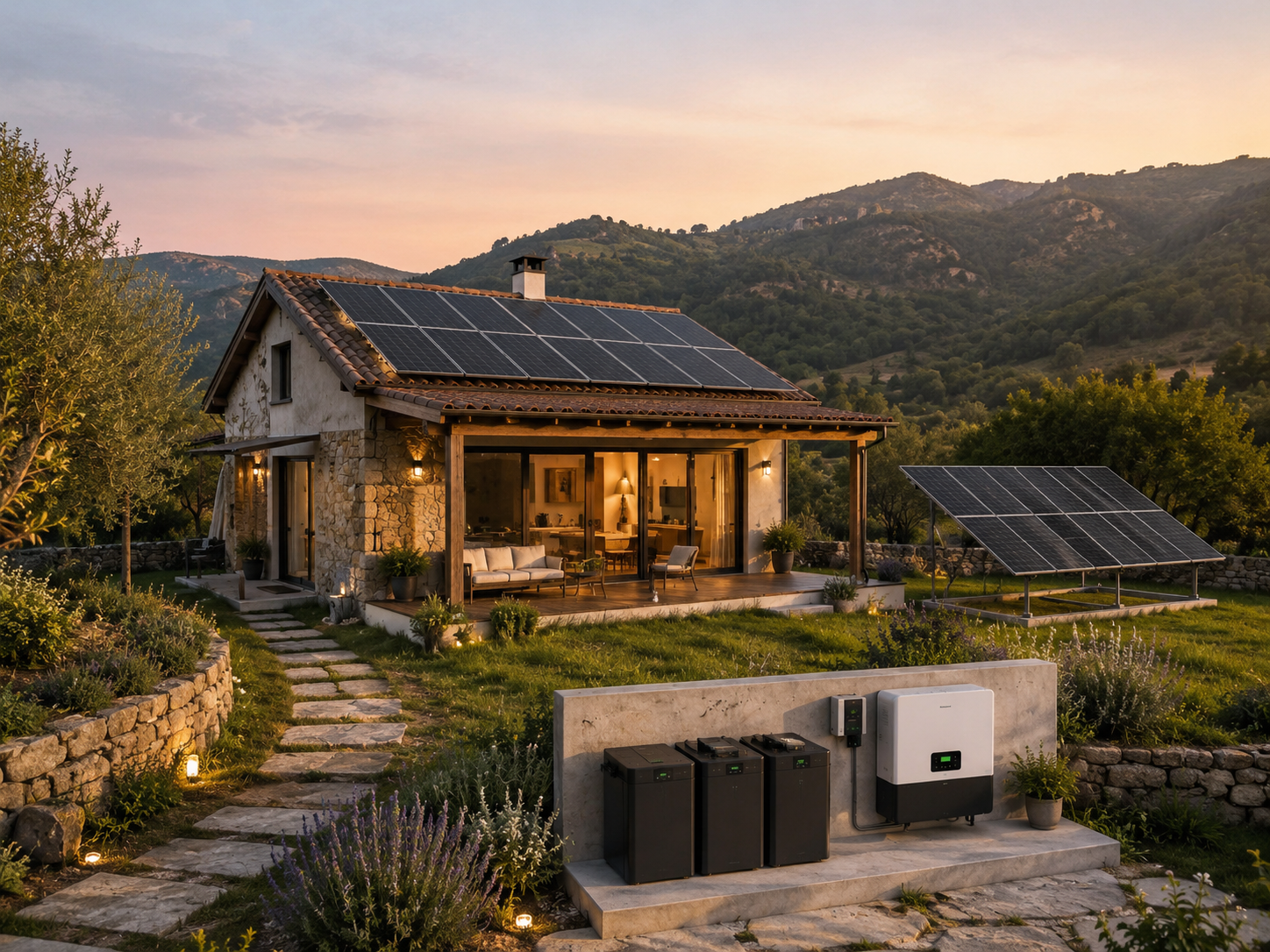 Off-Grid Bağ Evi Enerji Sistemi