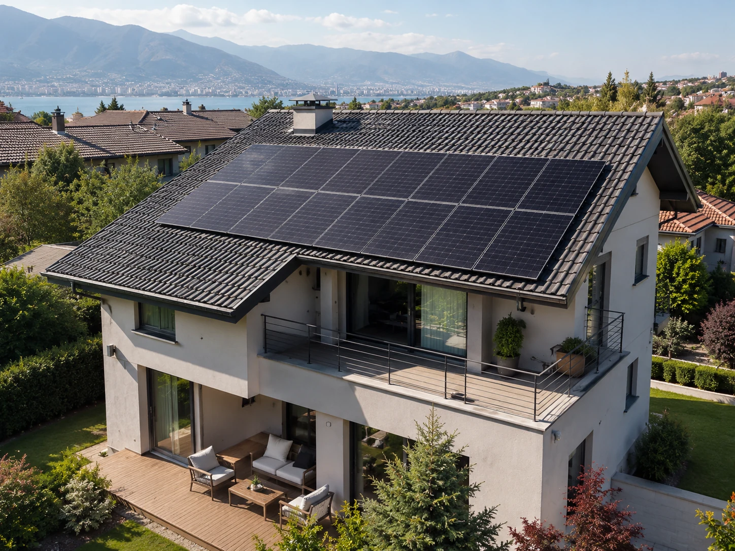 On-Grid Konut Çatı GES Senaryosu